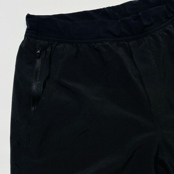 Ten Thousand Interval Shorts Mens Small Black Lined Athletic Gym Running 7” - Picture 2 of 11